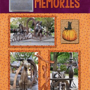 Dr. Seuss's sculpture garden