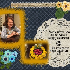 Happy Birthday - October 2017 Brush Challenge