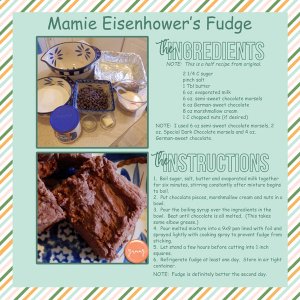 Mamie Eisenhower's Fudge
