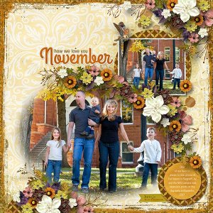 NOVEMEBER - HOW WE LOVE YOU