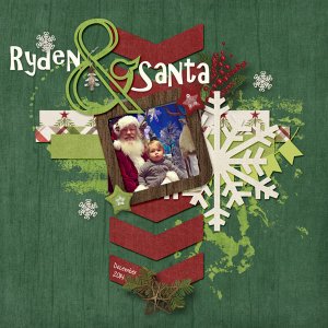 Ryden meets Santa