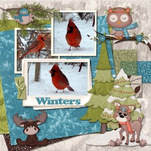Woodland Winter by Day Dreams N Designs