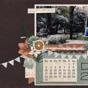 First Snow - November 2017 Desktop Challenge