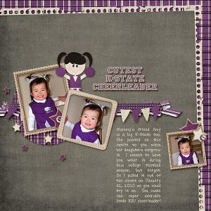 K-State Cheerleader