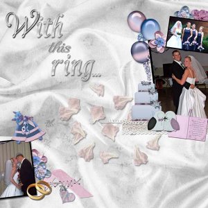 With this ring....