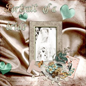 Portrait of a bride