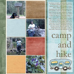 camp and hike