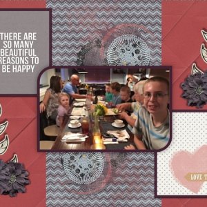 Family Time - November 2017 A Year of Blessings BHS Challenge