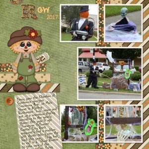Scarecrow Row 2017