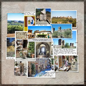 1 Day, 4 Towns - No 1 Monteriggioni