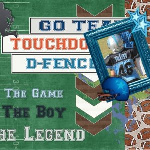Football - November 2017 Template #1 Challenge