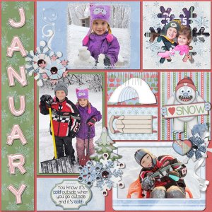 2018 January_our family calendar
