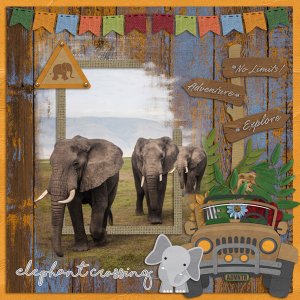 Elephant Crossing