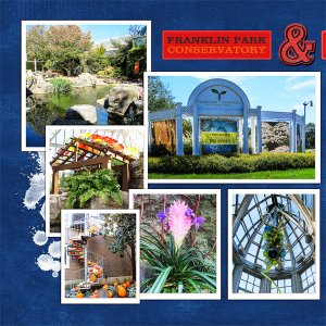 Franklin Park Conservatory + Botanical Garden, left