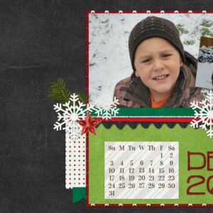 My December Desktop