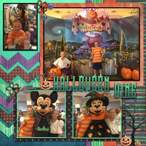 2016 Minnie's Halloween Dine