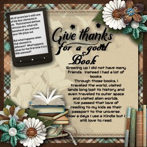 Give Thanks For A Good Book
