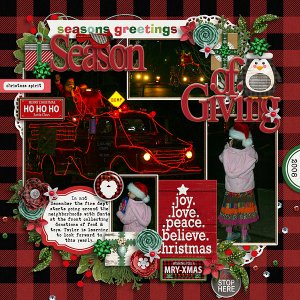 2008 Fireman Santa - Season of Giving