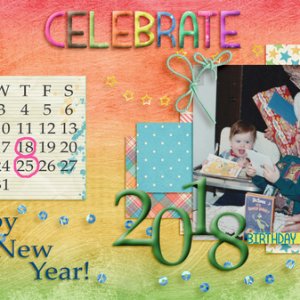 January 2018 Calendar