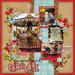 Gingerbread Carousel left