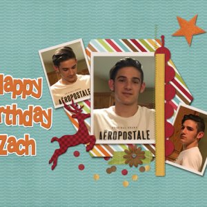 Happy Birthday Zach
