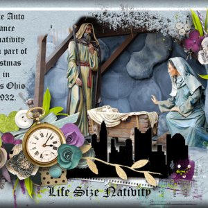 Life Size Nativity