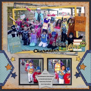 Character Book Walk