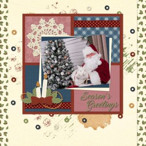 Whipping Cream Meets Santa