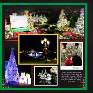 Winter Flower Show + Light Garden, right side