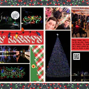 Kennywood Holiday Lights, 2018