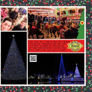 Kennywood Holiday Lights, 2018, right side