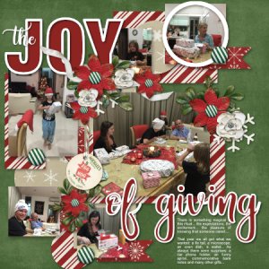 Joy of giving
