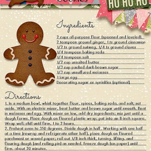Gingerbread cookies