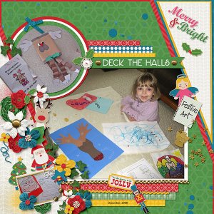 Deck the Halls with Festive Art