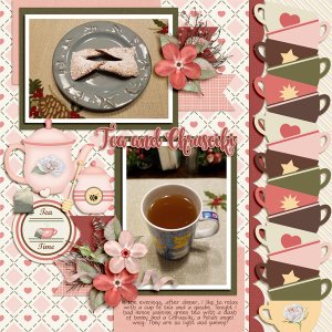 Tea and Chrusciki