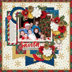 SANTA IS COMING