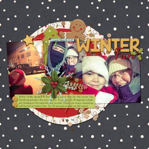 Winter Fun / Christmas Parade Page 1