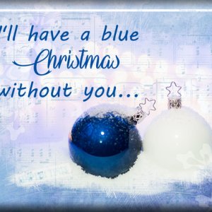 ATC 2017-195 Blue Christmas