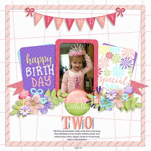 Someone is 2!