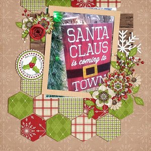 Santa sign