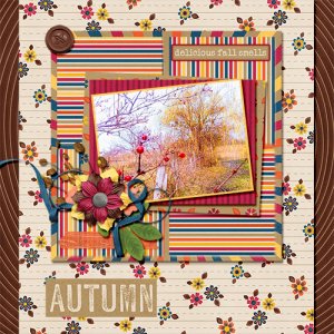 Autumn in red