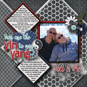 You are the Yin to my Yang