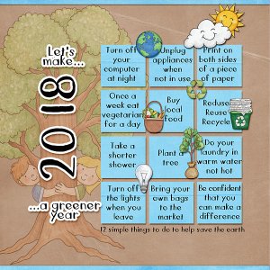 Let's make 2018 a greener year