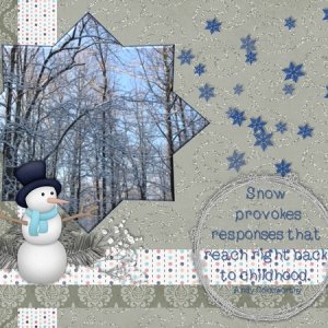 Snow - January 2018 Brush Challenge