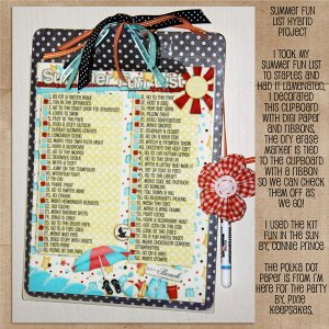 Summer Fun List Hybrid Project
