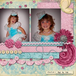 Alli's First Dance Recital Right Side