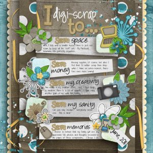 I Digiscrap To...
