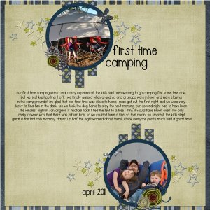 First time Camping