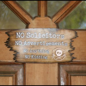 Hybrid Door Sign