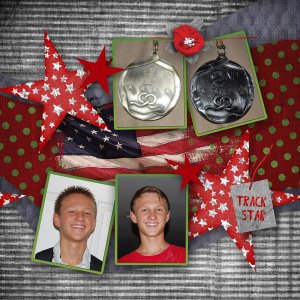 James - track star 2